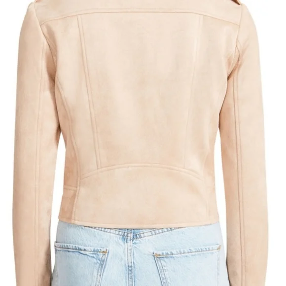 NWT BB Dakota by Steve Madden Ladies Vegan Suede Moto Jacket - Picture 8 of 15